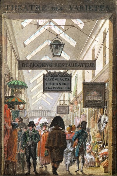 Il Passage des Varietes, Parigi da French School